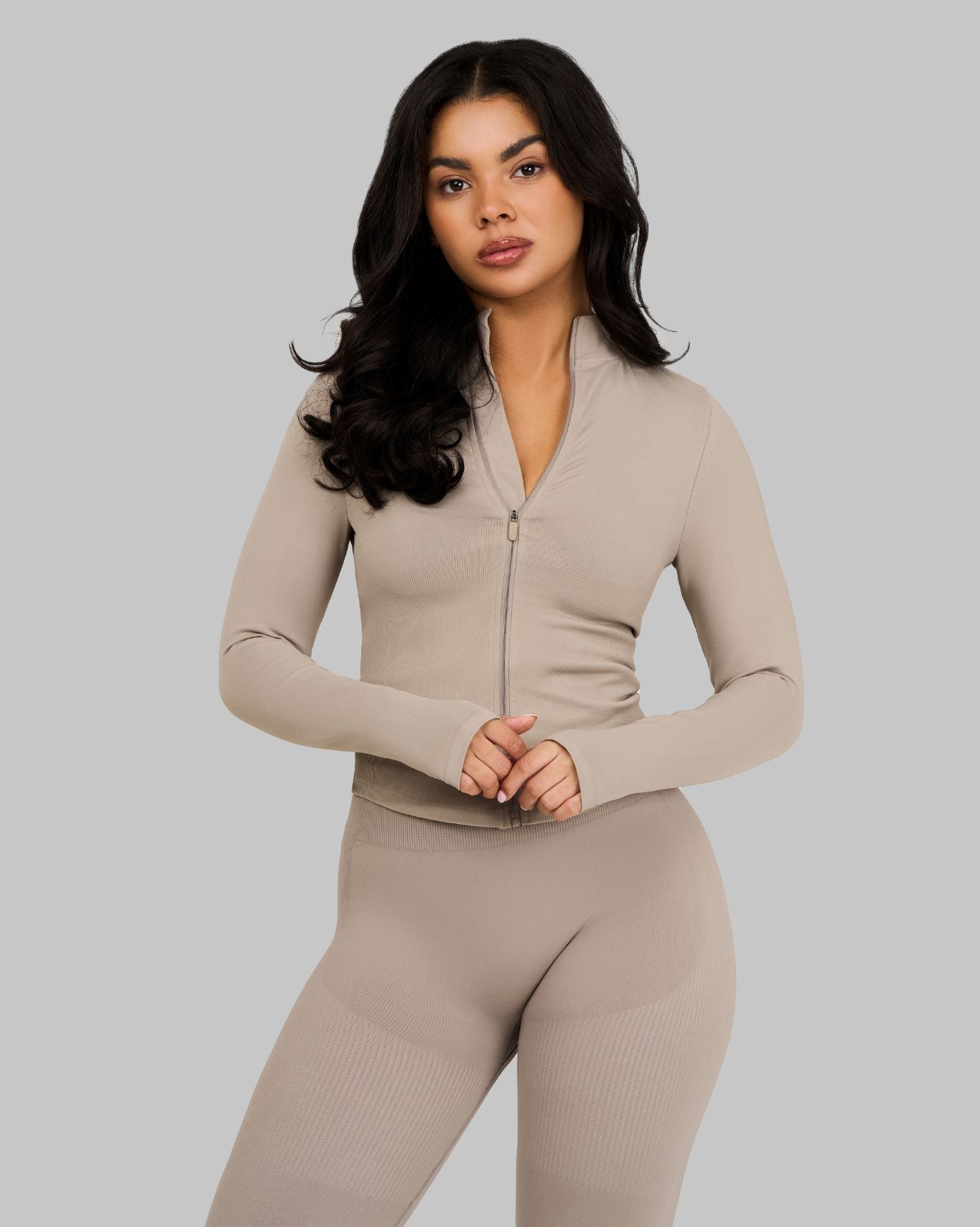 Elevate Sculpt Shapewear Jacket | Latte