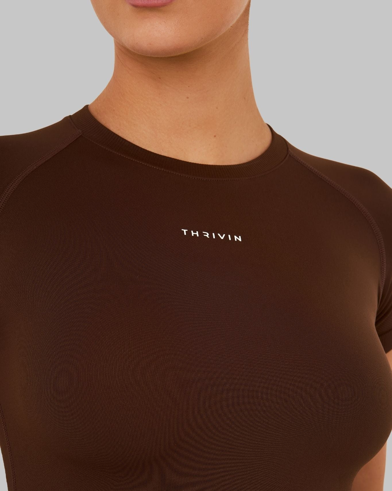 Elevate Compression T-shirt | Bourbon Brown