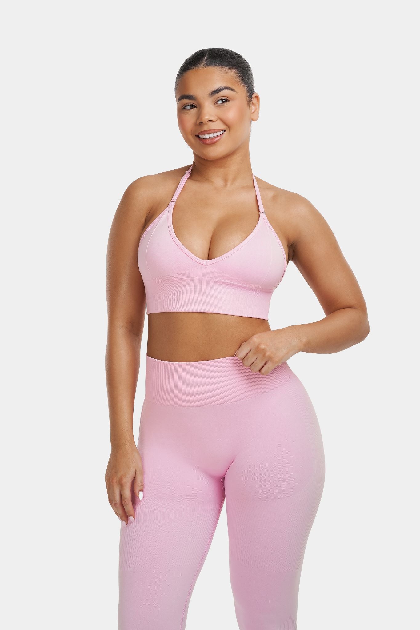 Multi-Way Sculpt Seamless Top | Pilates Pink