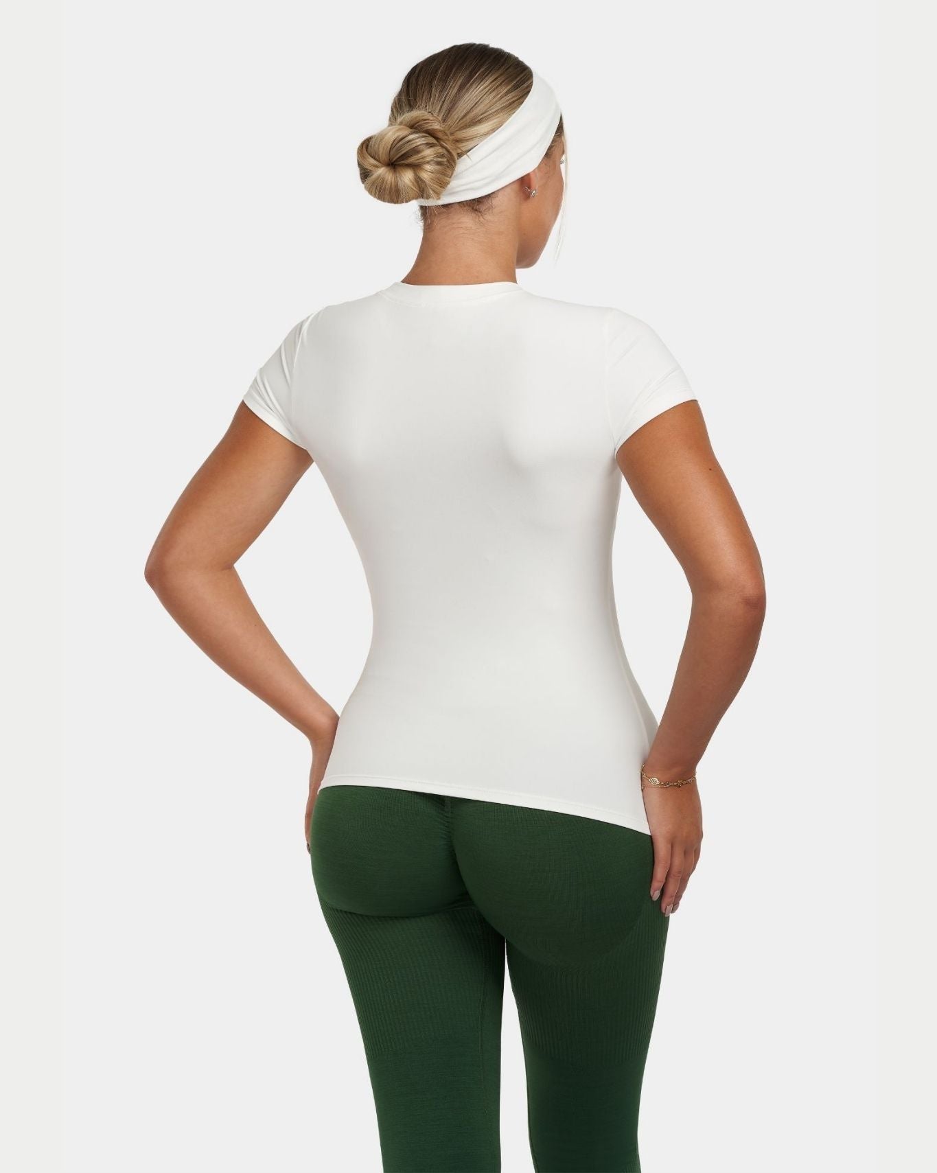 Arise - Seamless Sculpt Ribbed Contour Leggings - Zwart