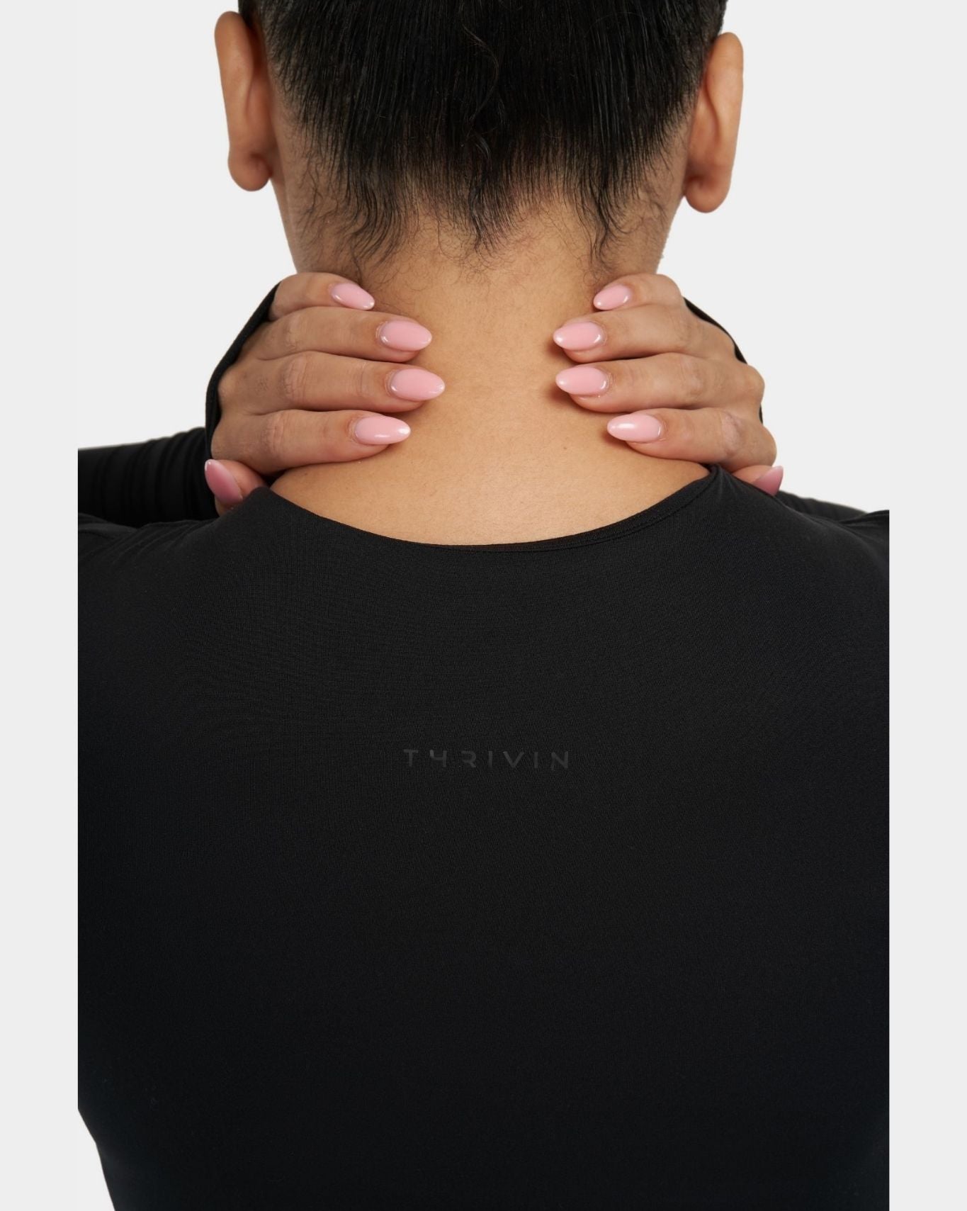 Long Sleeve Black Top
