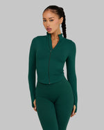 Elevate Sculpt Shapewear Jacket | Pine Green