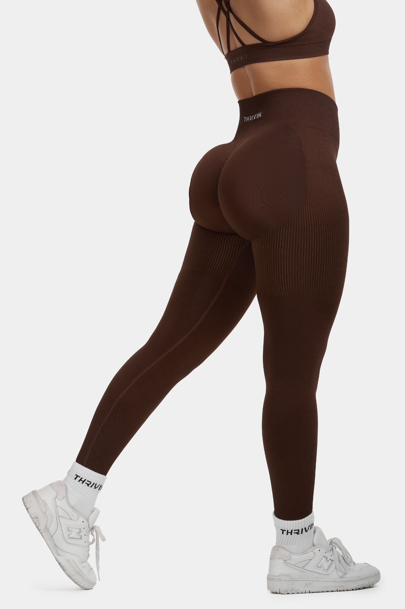 Sculpt Contour Leggings | Bourbon Brown | Pre-Order