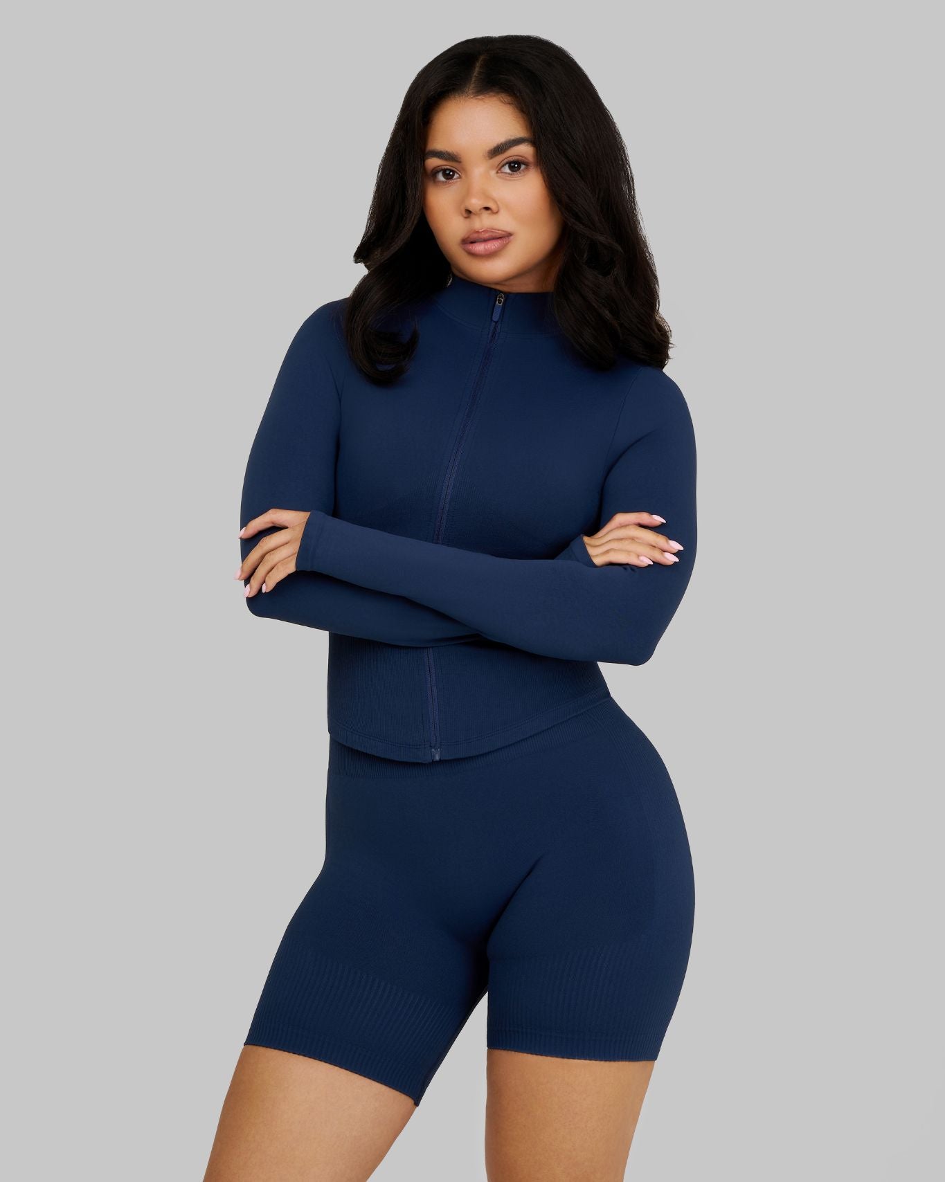 Elevate Sculpt Shapewear Jacket | Midnight Navy