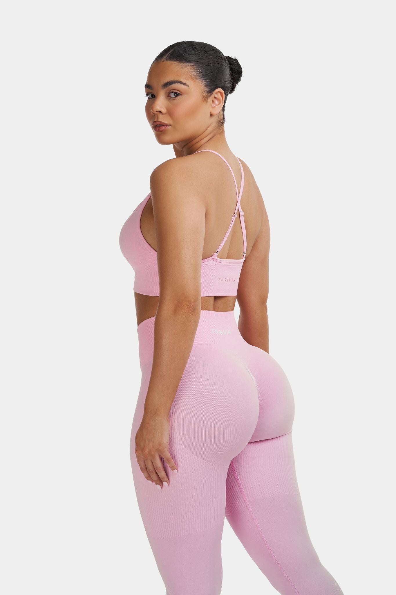 Multi-Way Sculpt Seamless Top | Pilates Pink