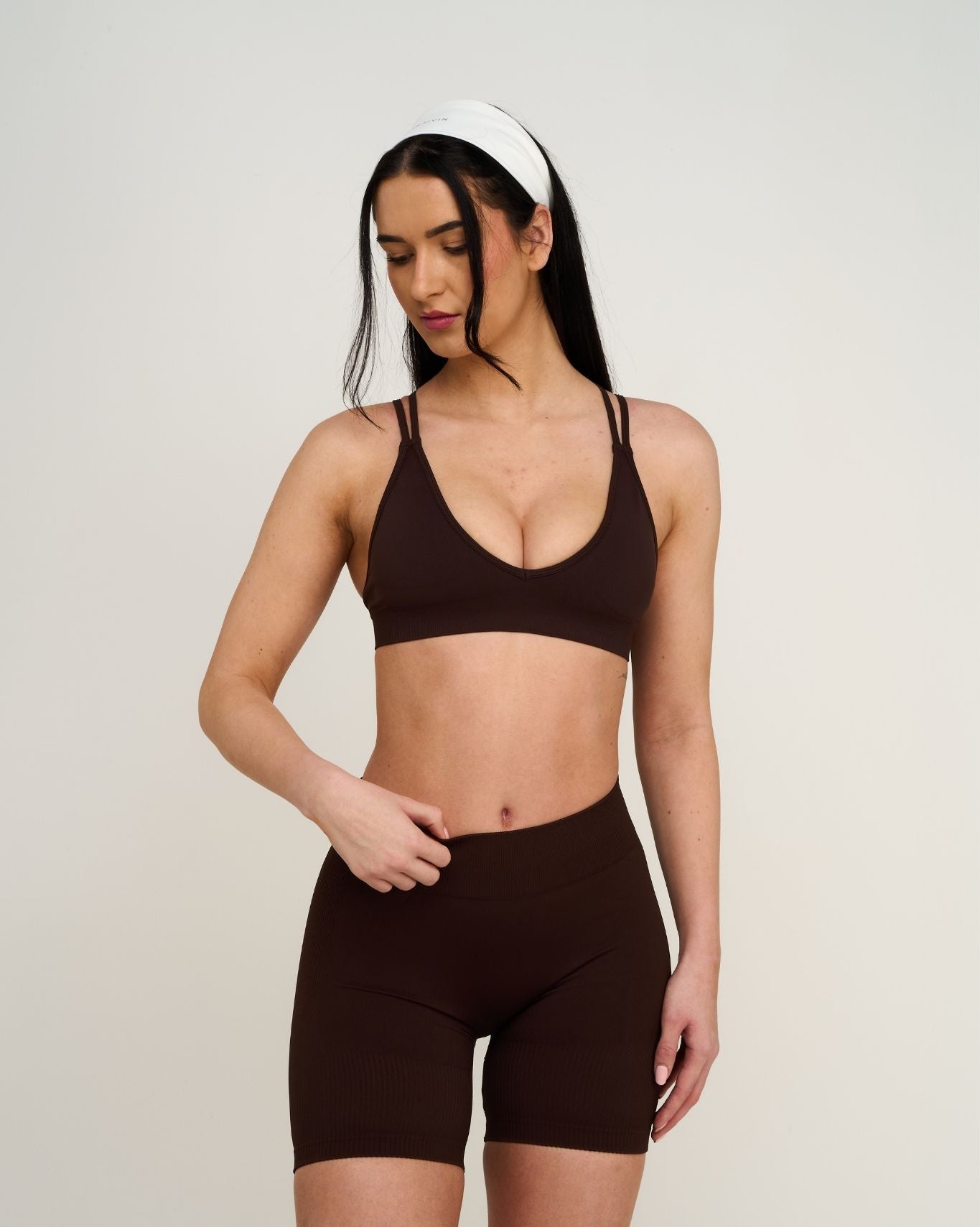 Elevate™ Sculpting Seamless High Apex Bra | Coffee