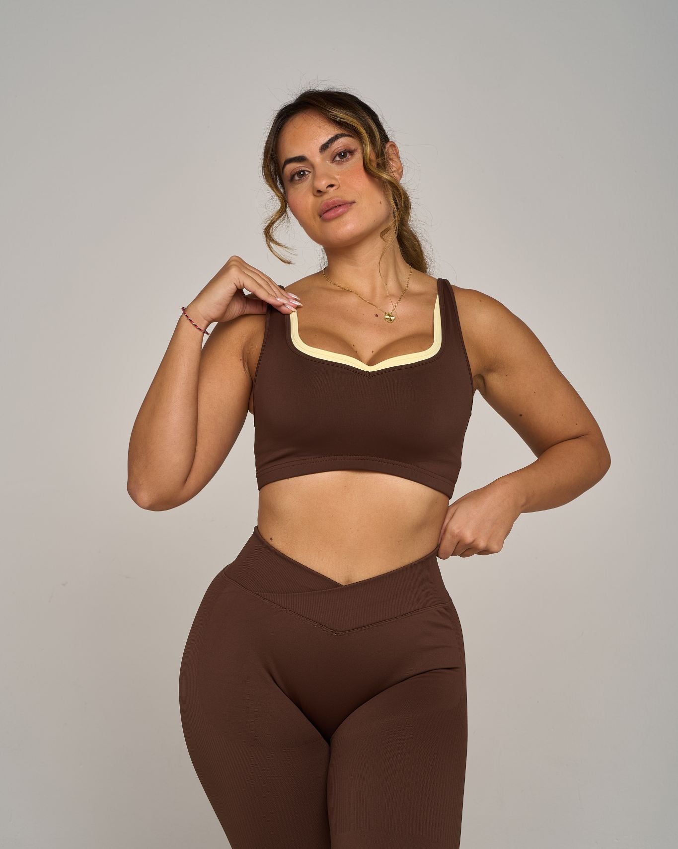 Chiara Sweetheart Impact Bra | Lemon Sorbet