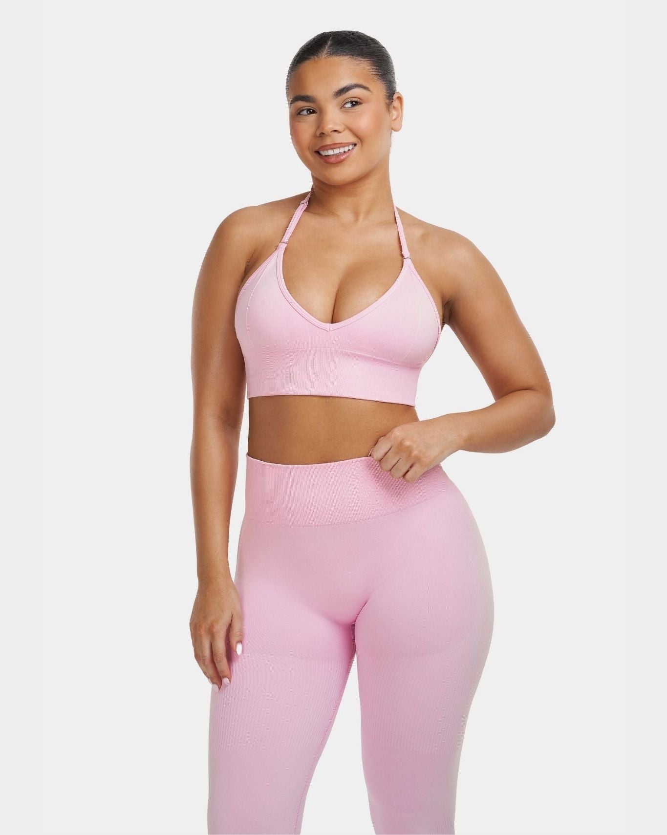 Multi-Way Sculpt Seamless Top | Pilates Pink