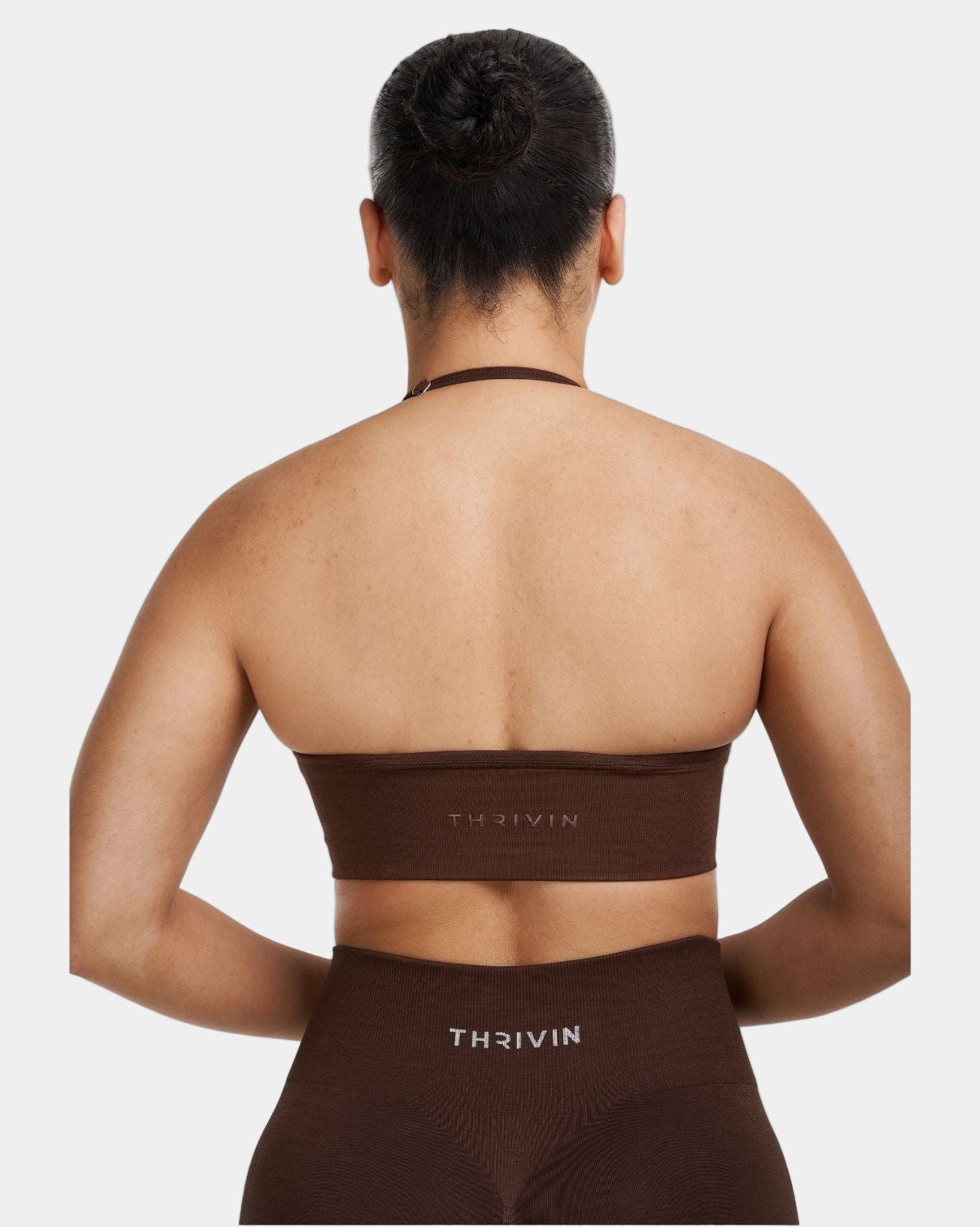 Multi-Way Sculpt Seamless Top | Bourbon Brown