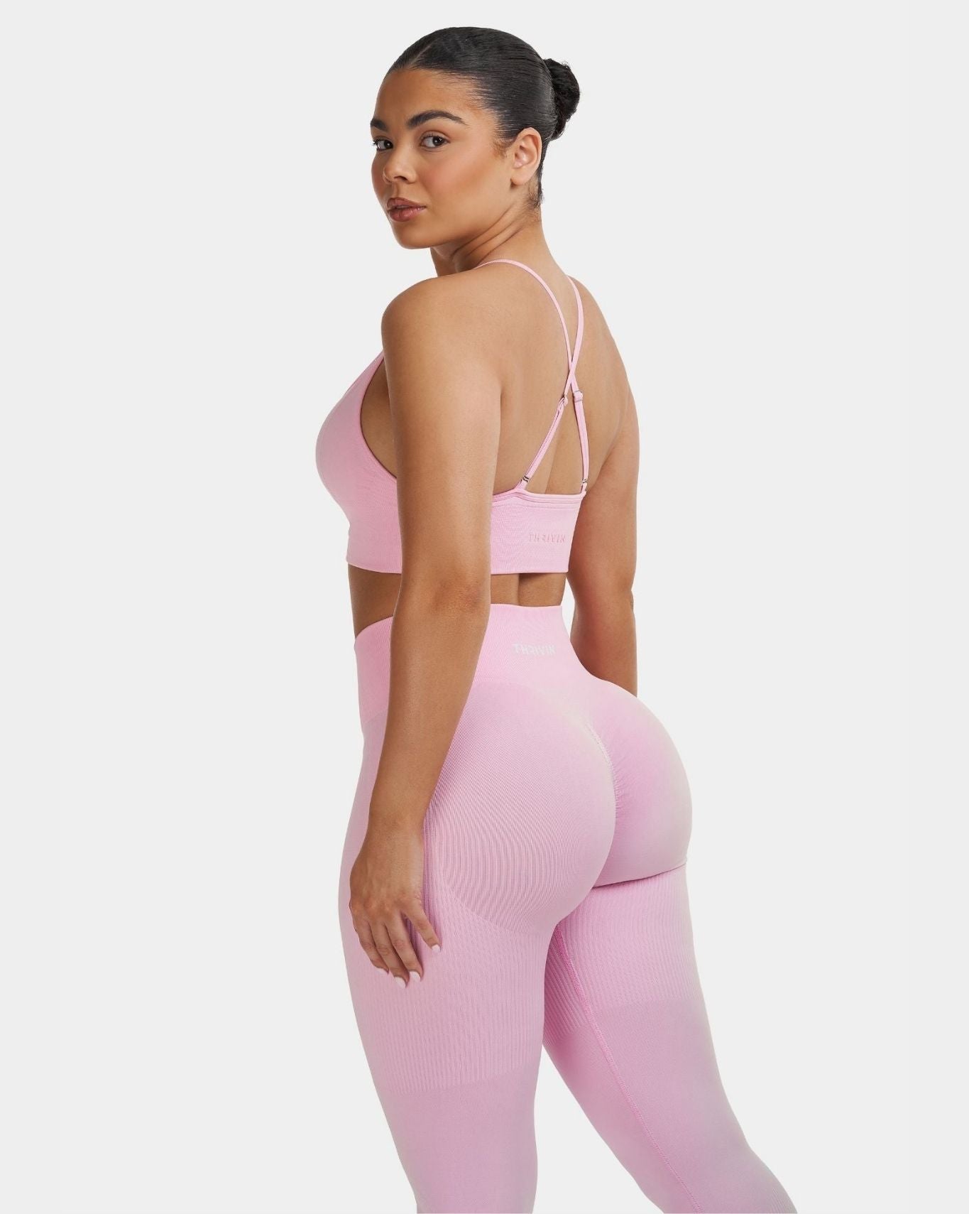 Multi-Way Sculpt Seamless Top | Pilates Pink