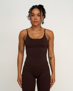Elevate™ Sculpting Seamless Scoop Neck Cami | Coffee
