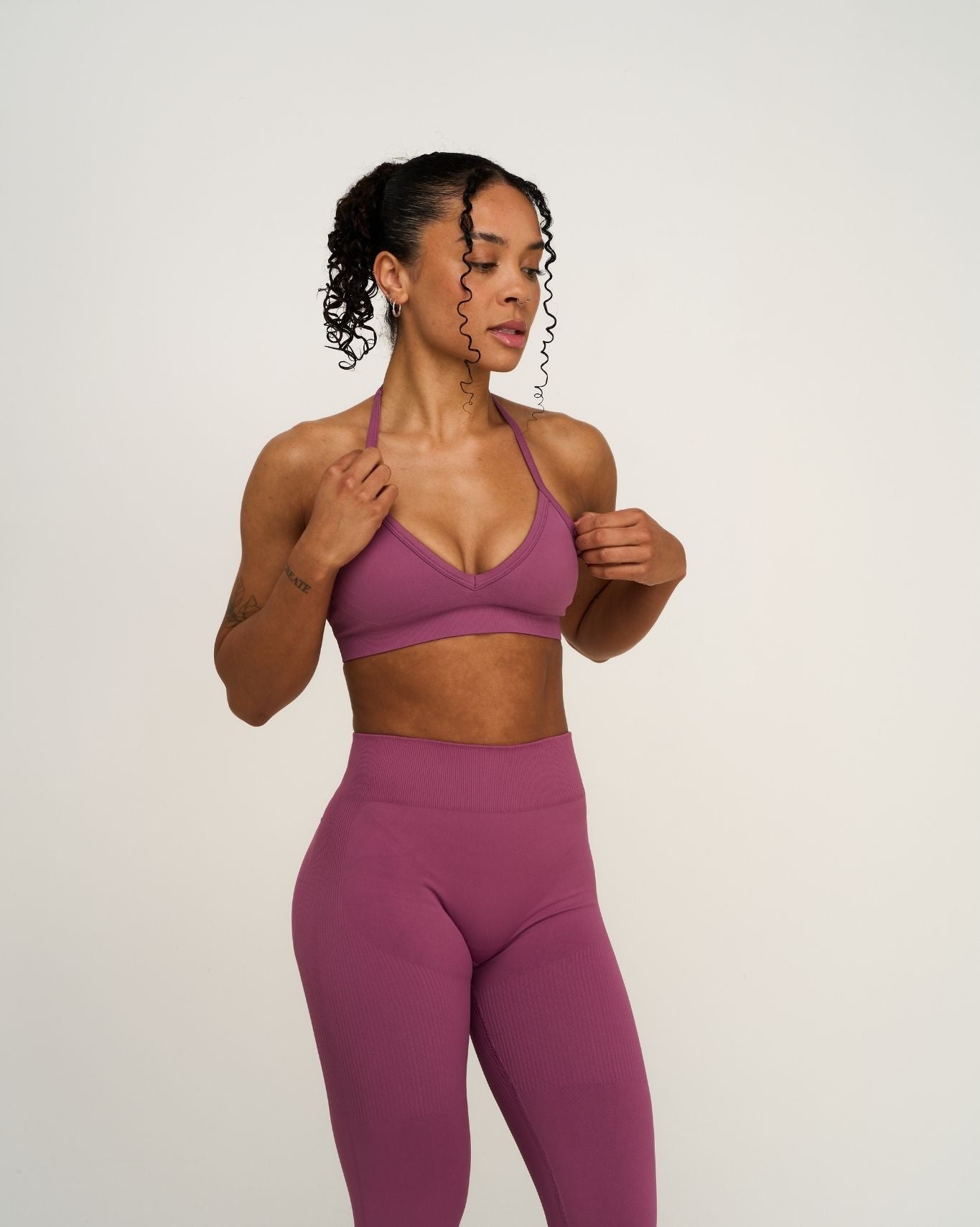 Sculptease Halter Bra | Orchid Mauve