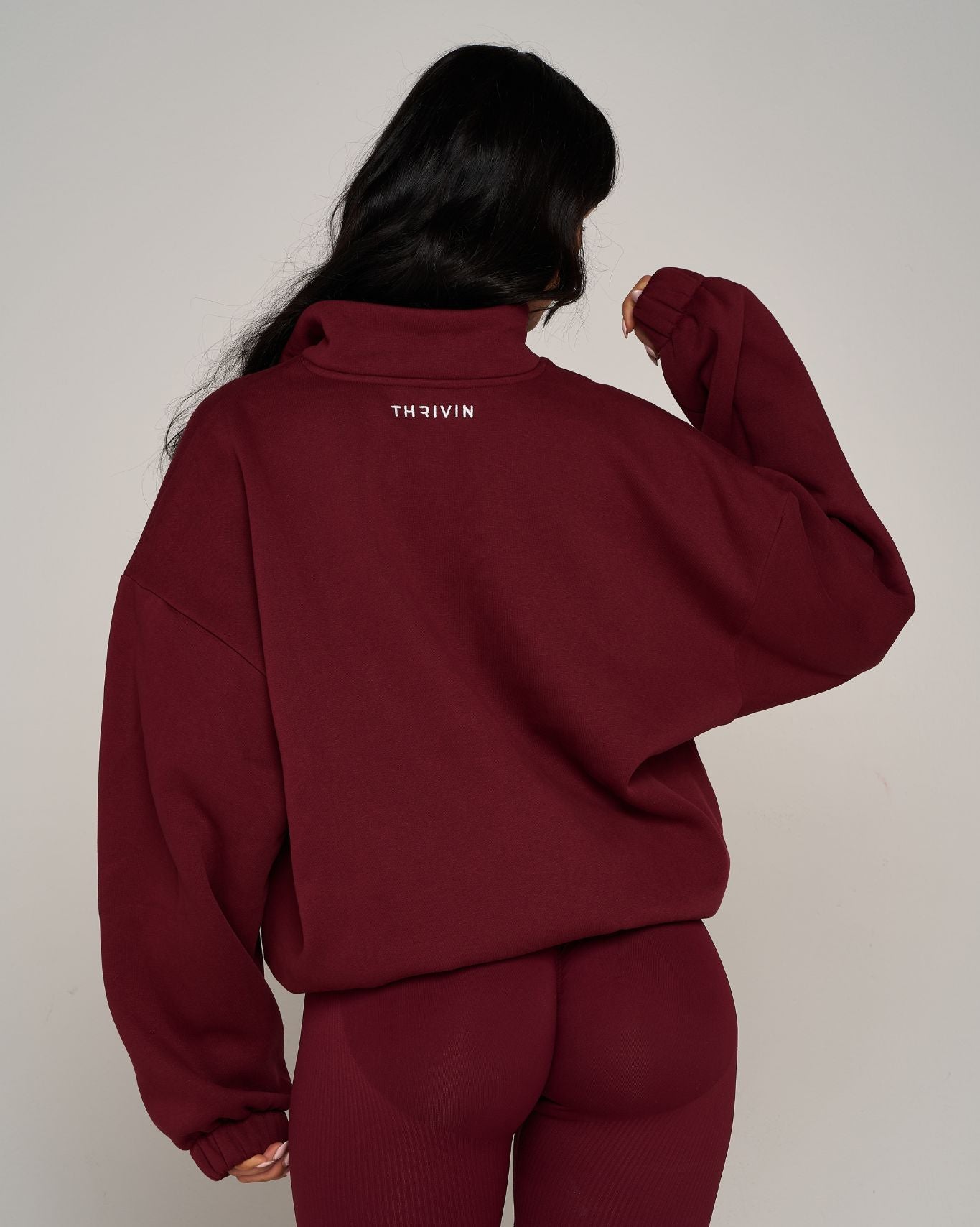 Original Halfzipper Sweater | Fine Wine