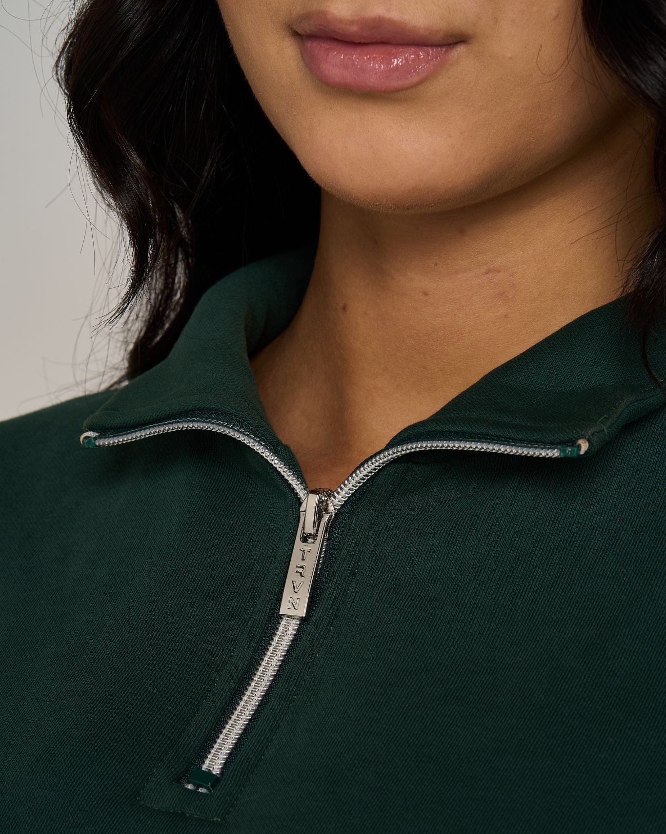 Original Halfzipper Sweater | Pine Green