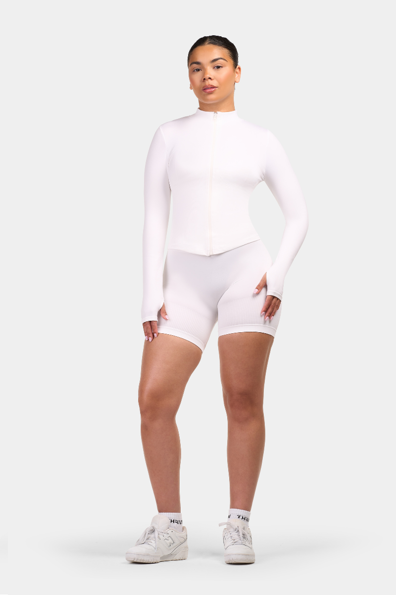 Arise - Seamless Sculpt Ribbed Contour Leggings - Zwart