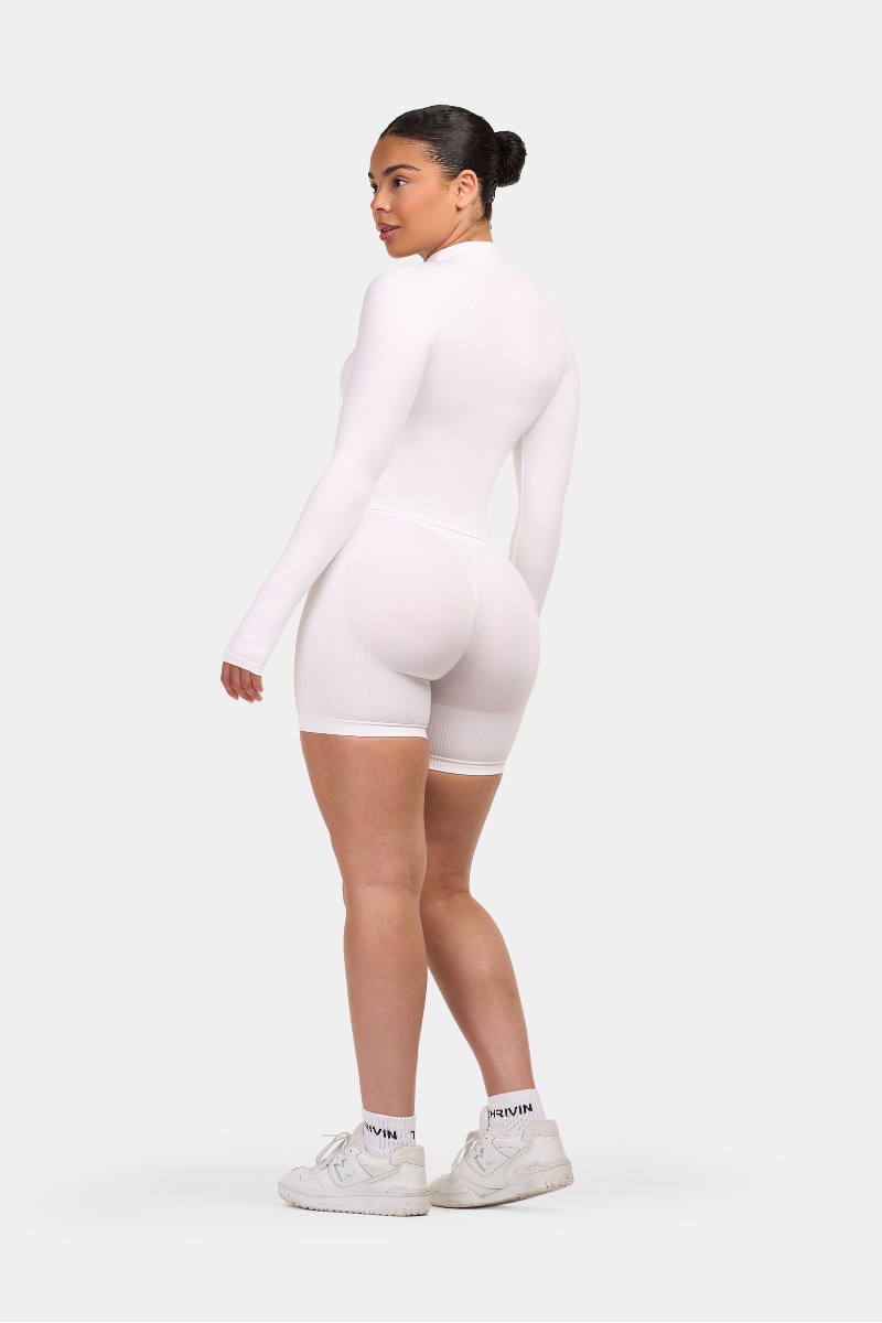 Arise - Seamless Sculpt Ribbed Contour Leggings - Zwart