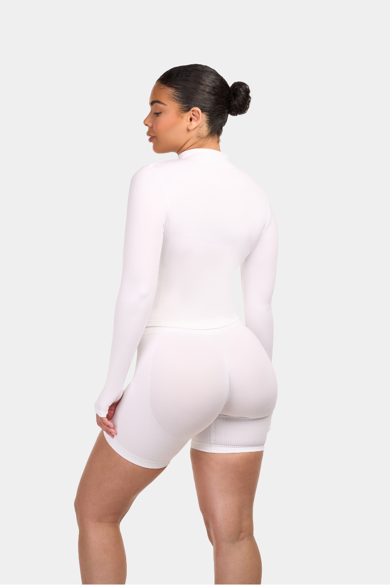 Arise - Seamless Sculpt Ribbed Contour Leggings - Zwart